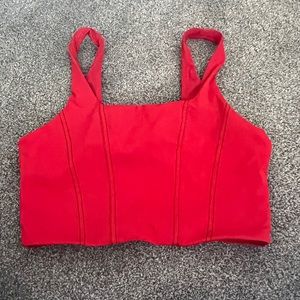 Carbon38 sports bra - cherry red